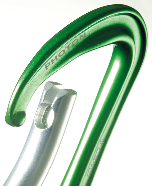 CAMP Photon Bent Gate carabiner, Close up