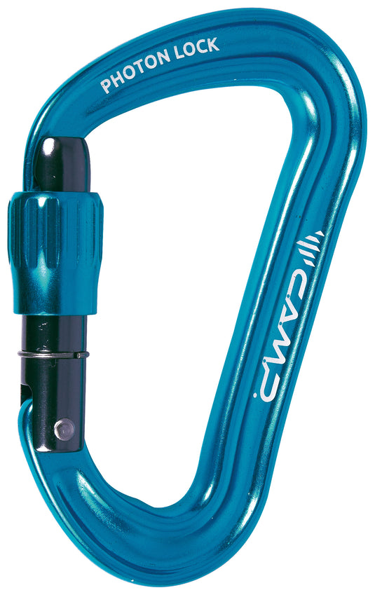 CAMP Photon Lock screwgate carabiner, blue