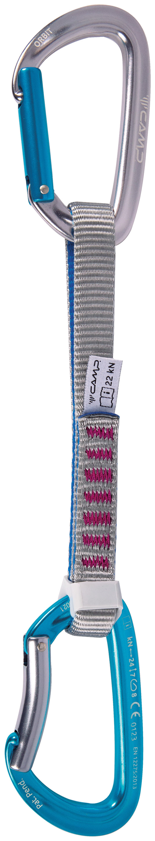 CAMP Orbit Express KS Quickdraw, 18cm Grey/Blue/Fuchsia