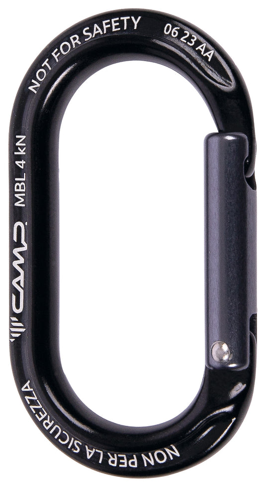 CAMP Ekto accessory carabiner, black