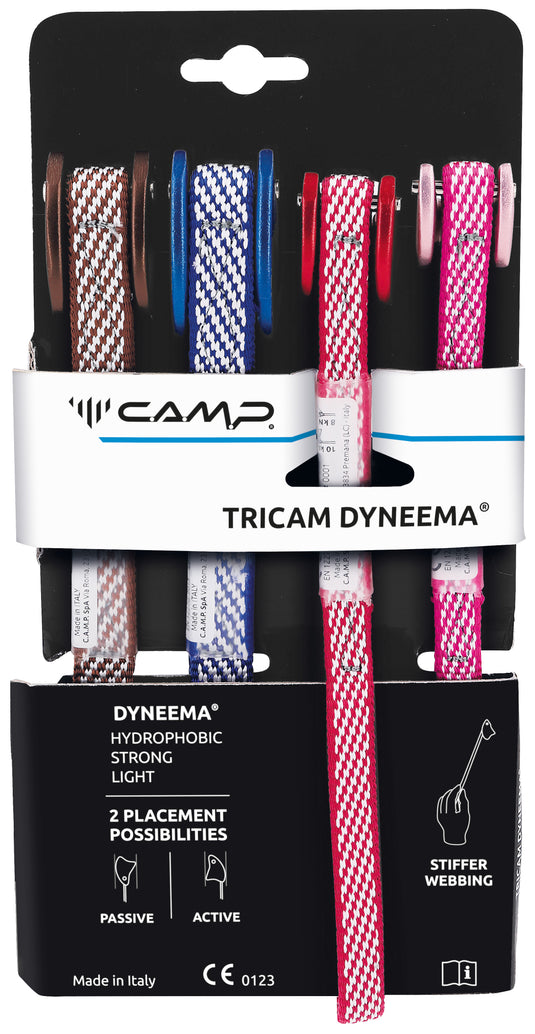 CAMP Dyneema tricam set, packaging overview
