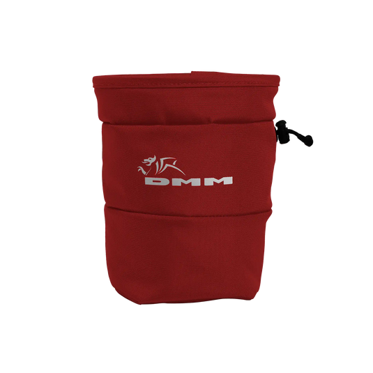 DMM Tube Climbing Chalk Bag, Red