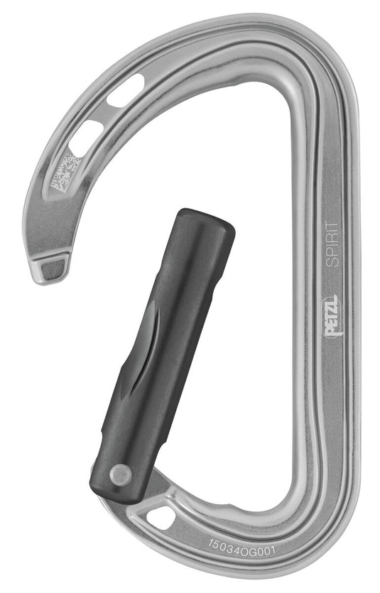 Petzl Spirit Straight Gate Carabiner, open
