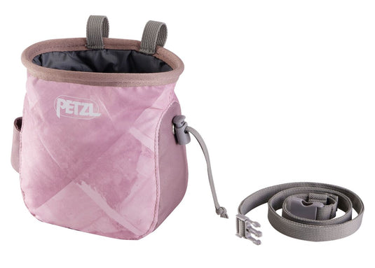 Petzl Saka chalk bag, rose