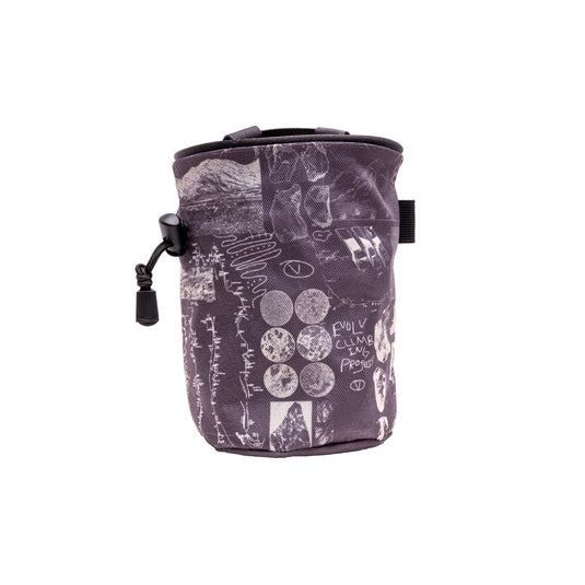 Evolv Collectors Chalk Bag, Dark Grey