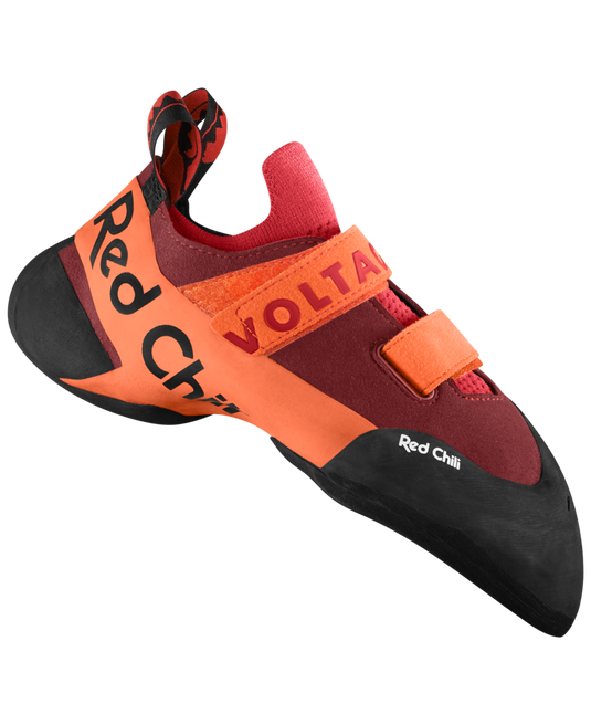 Red Chili Voltage II climbing shoe, orange, side view