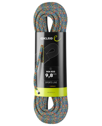 Edelrid Boa Eco non-dry climbing rope, assorted colours