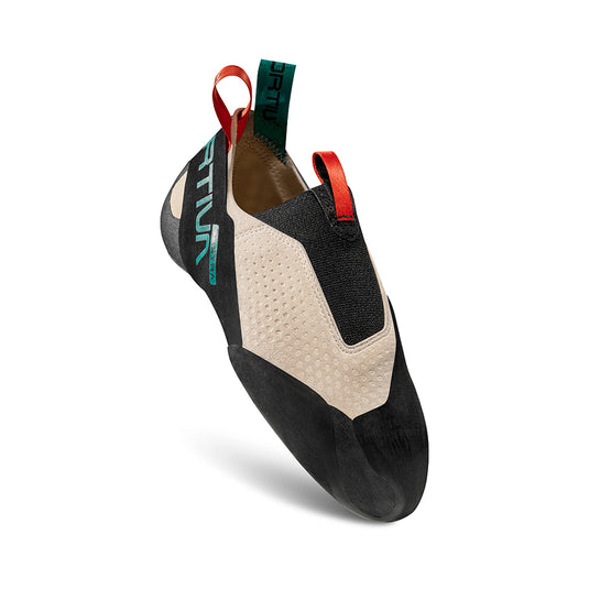 La Sportiva Mantra Climbing Shoe, top outside edge view