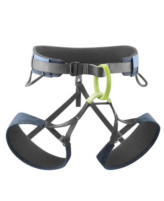 Chargez l&#39;image dans la visionneuse de la galerie, Edelrid Moe Unisex rock climbing harness, overview
