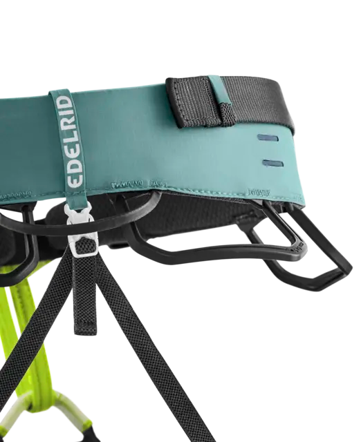 Chargez l&#39;image dans la visionneuse de la galerie, Edelrid Sendero II Men&#39;s Climbing Harness, rear close-up
