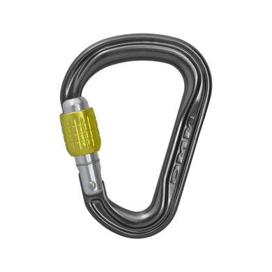DMM Phantom HMS compact HMS carabiner, Grey/Yellow