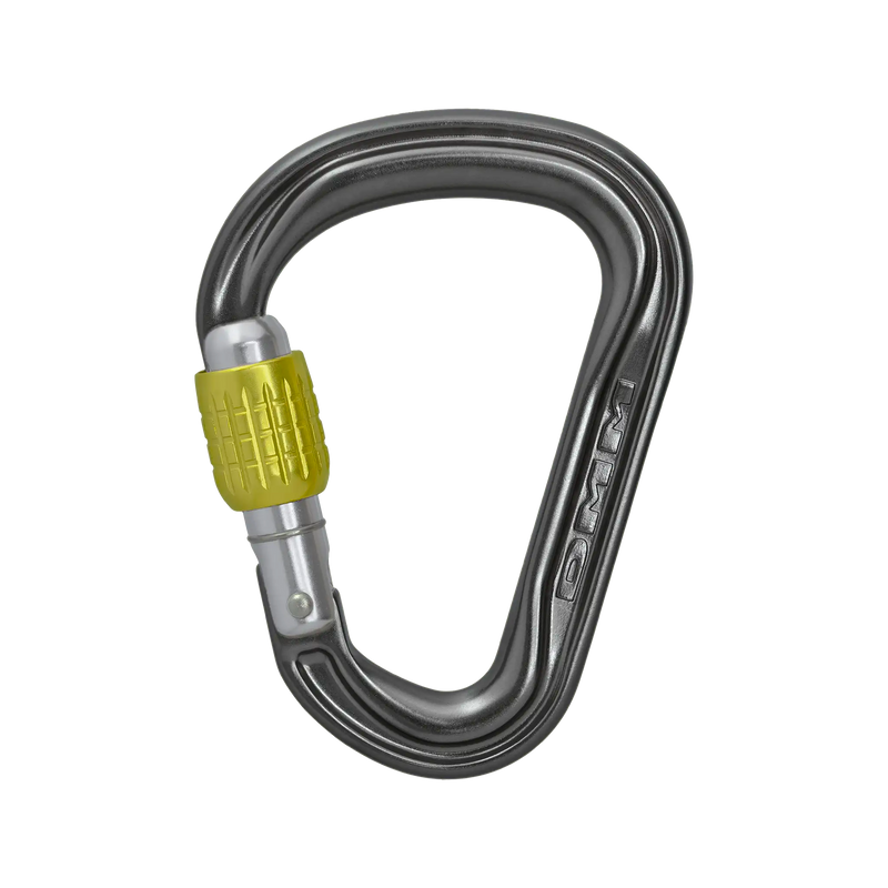 Chargez l&#39;image dans la visionneuse de la galerie, DMM Phantom HMS compact HMS carabiner, Grey/Yellow
