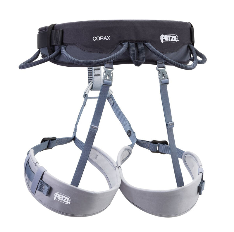Load image into Gallery viewer, Petzl Corax harness, grey, rear overview
