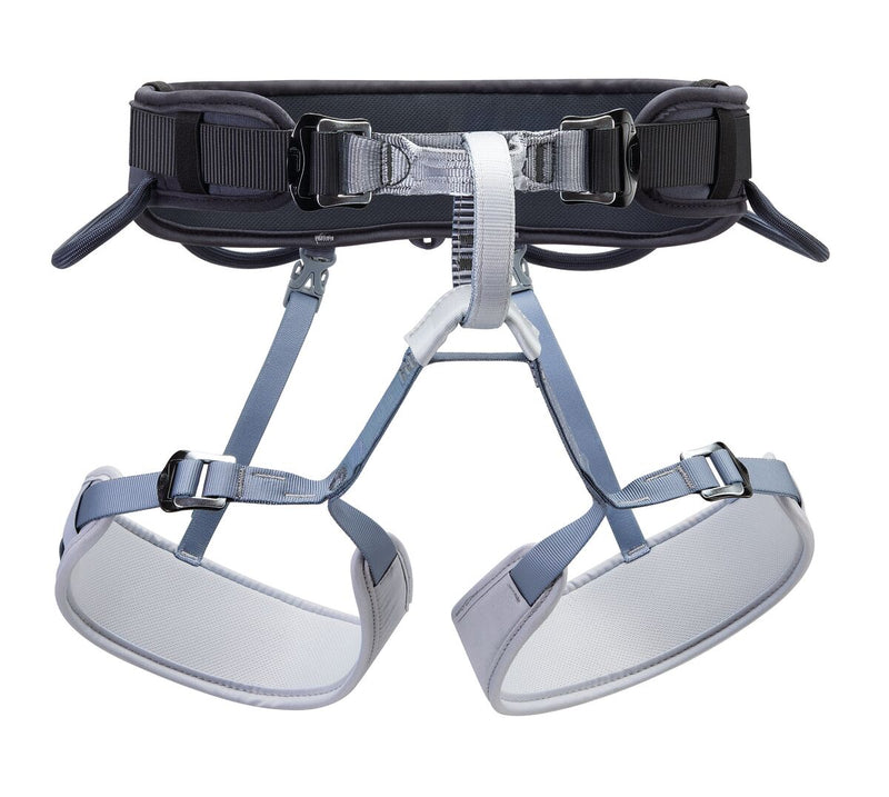 Load image into Gallery viewer, Petzl Corax harness, grey, front view
