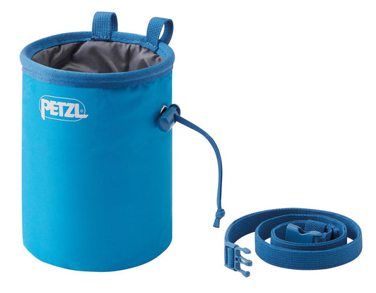 Petzl Bandi Chalk Bag, bright blue