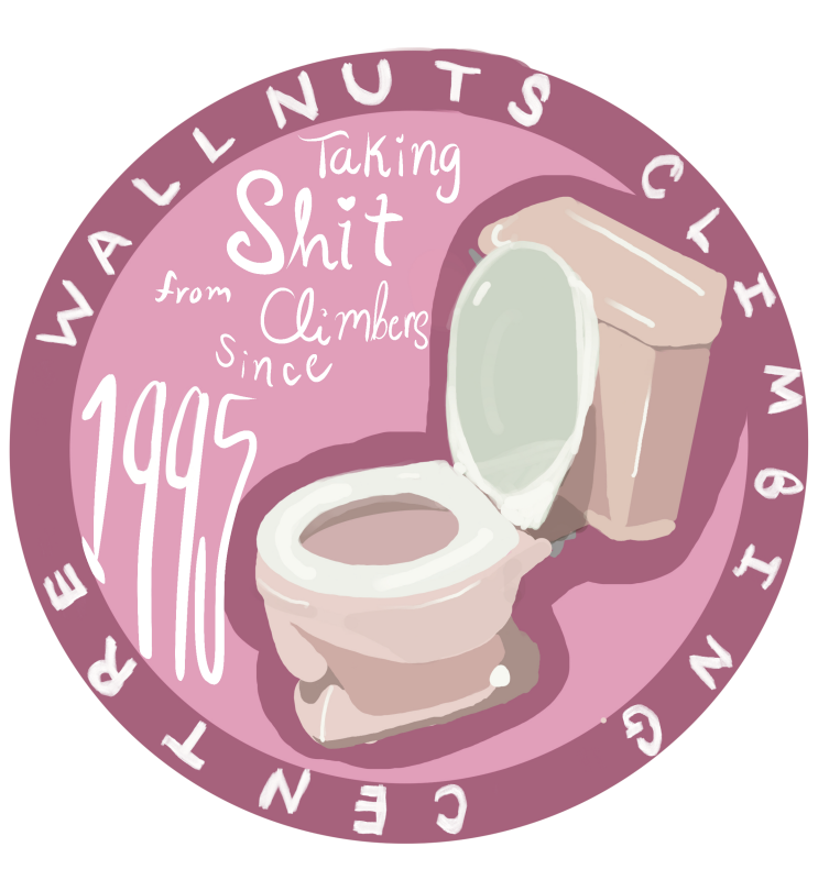 Load image into Gallery viewer, Wallnuts Pink Toilet Sticker
