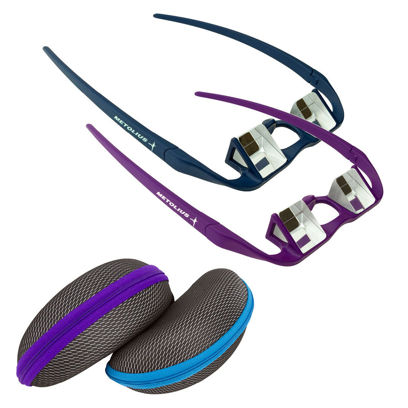 Load image into Gallery viewer, Upshot belay glasses, blue and purple
