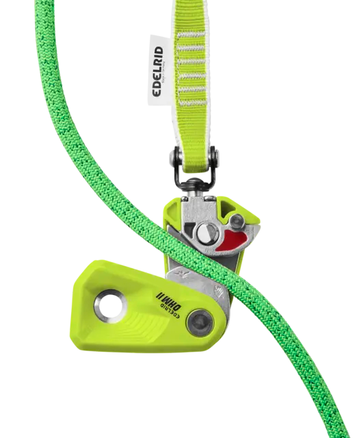 Edelrid Ohm II assisted braking resistor, loading diagram