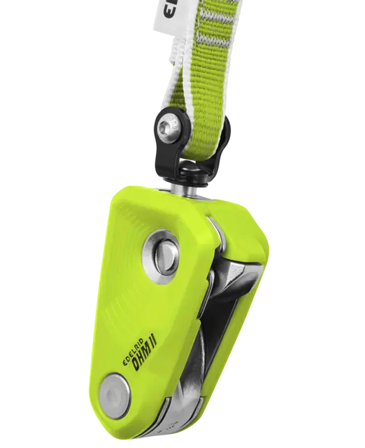 Chargez l&#39;image dans la visionneuse de la galerie, Edelrid Ohm II assisted braking resistor, close up
