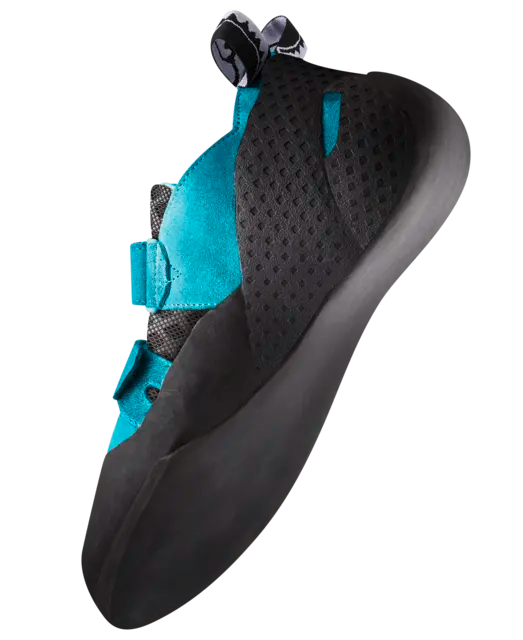Load image into Gallery viewer, Red Chilli Circuit beginner climbing shoes, inside rear view
