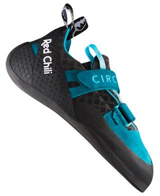Red Chilli Circuit beginner climbing shoes, profile view