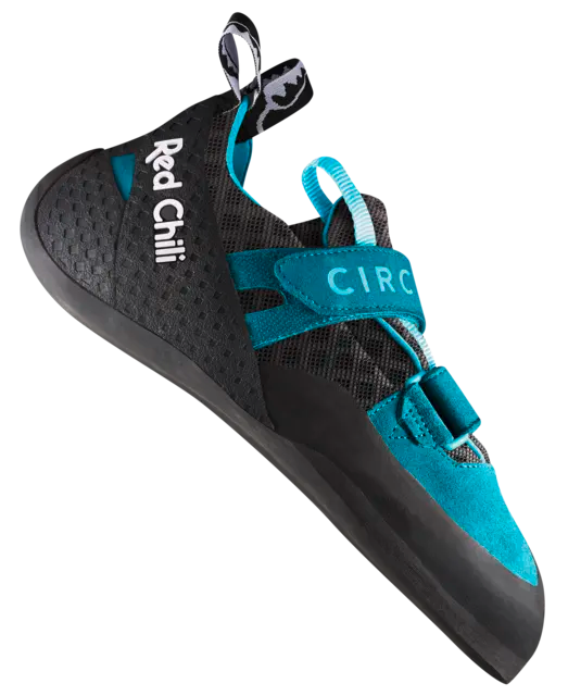 Load image into Gallery viewer, Red Chilli Circuit beginner climbing shoes, profile view
