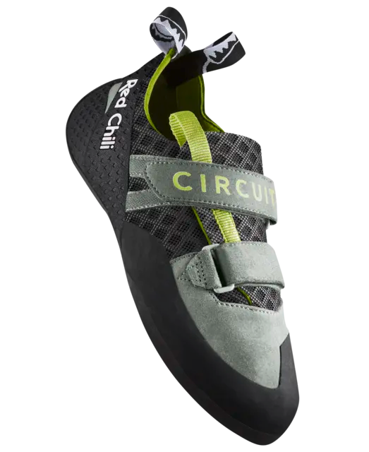 Load image into Gallery viewer, Circuit LV women&#39;s climbing shoe, outside front view
