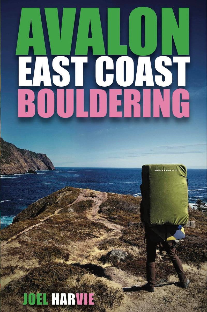 Load image into Gallery viewer, Newfoundland Bouldering Guide Book, front cover
