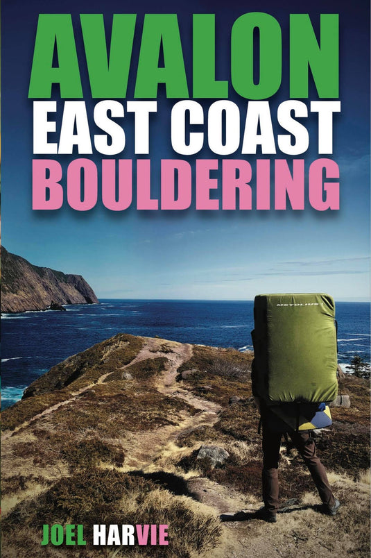 Newfoundland Bouldering Guide Book, front cover