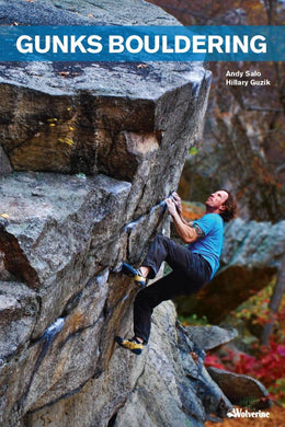 Gunks Bouldering climbing guide book, front cover
