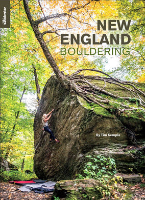 New England Bouldering Climbing Guide Book, front cover